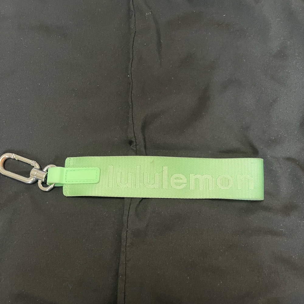 Lululemon Green Keychain